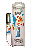 Жіночий міні-парфум Moschino I Love Love ( Москіно Ай Лав Лав ), 20 мл