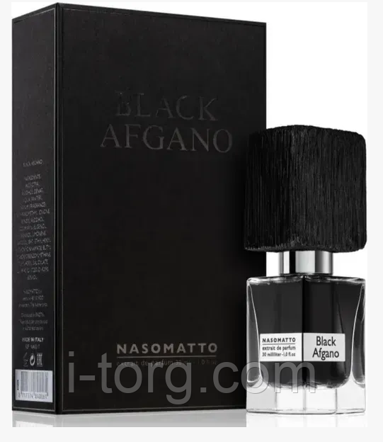 Парфюм унисекс Nasomatto Black Afgano, 30 мл(VIP Лицензия).