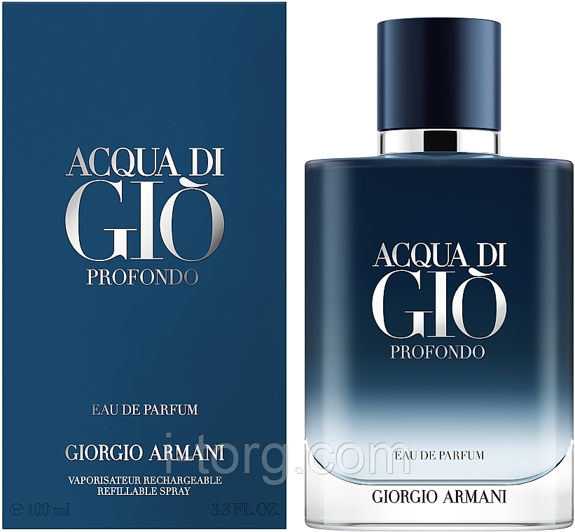 Парфюм мужской Giorgio Armani Acqua di Gio Profondo, 100 мл(VIP Лицензия).