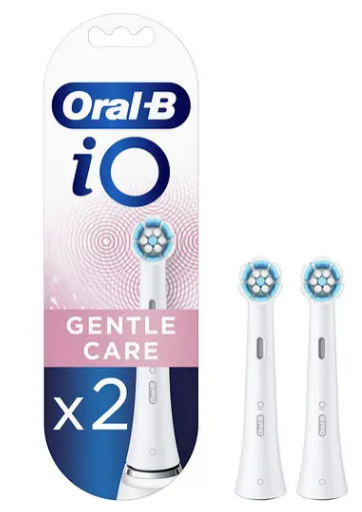 Насадки для електричної щітки Oral-B iO Gentle Care, білий, 2 шт., фото 1