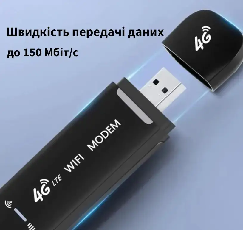 Мобільний 4G модем/роутер USB WI-FI 3G/4G LTE