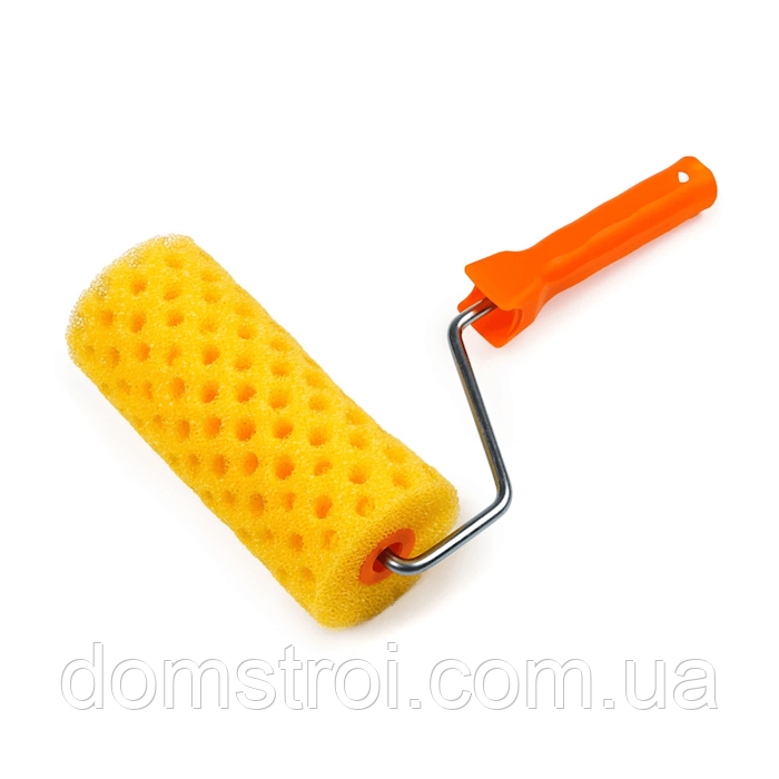 Валик структурний з ручкою «Горошок» 80x180 мм