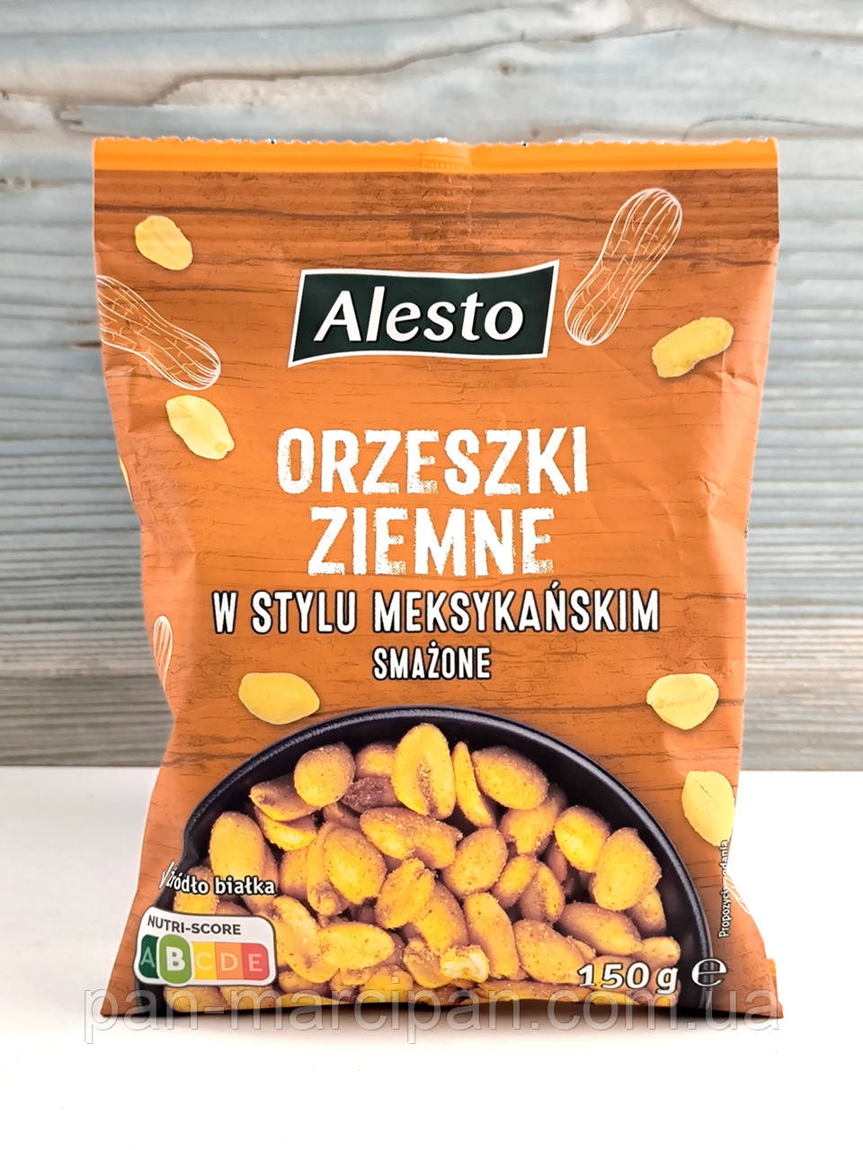 Арахіс смажений по-мексиканськи Alesto 150 г Польща, фото 1