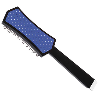 Гребінець для тварин синій, Iv San Bernard DISTRIKA