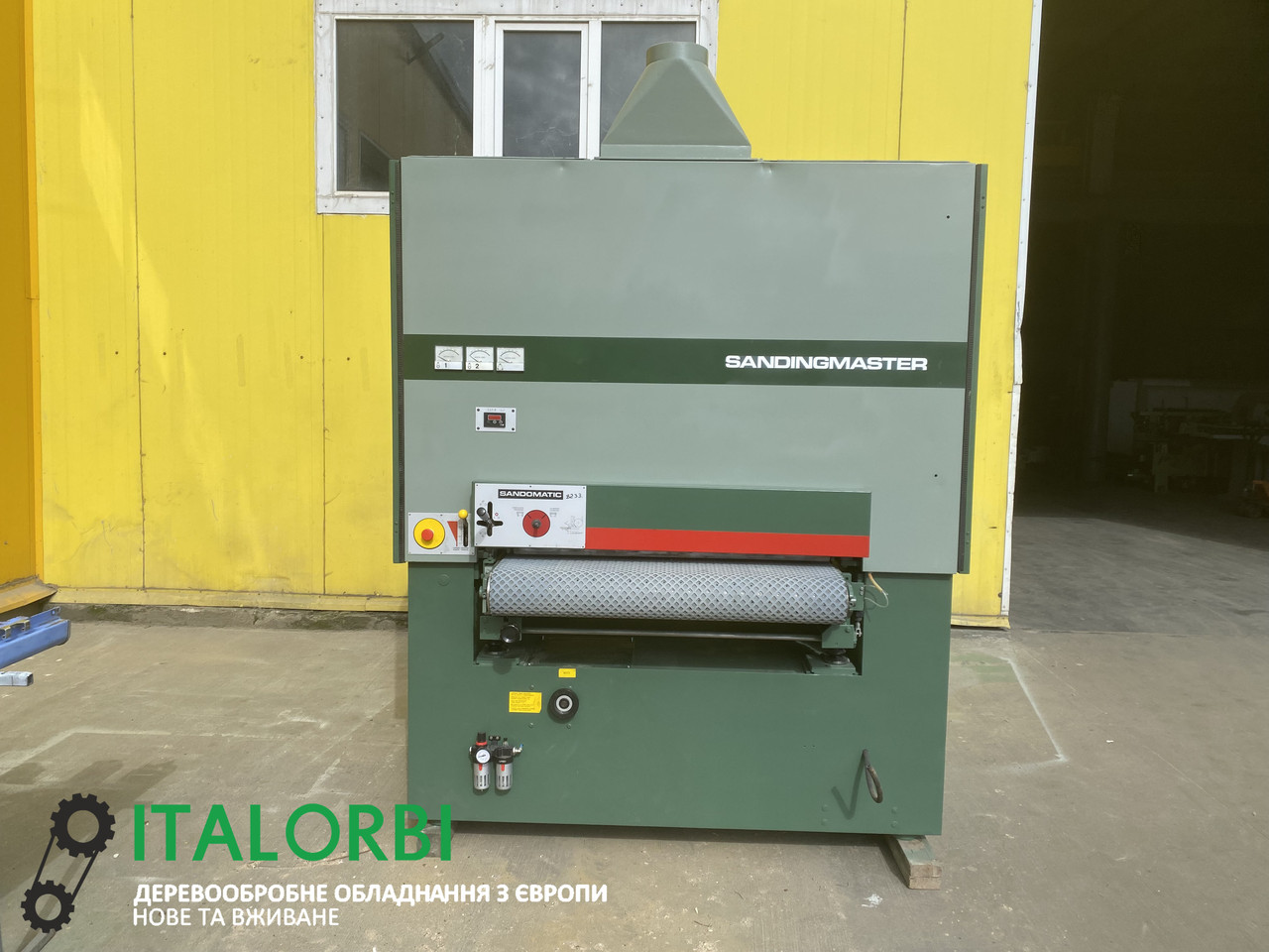 Калібрувально- шліфувальний Sandingmaster HCSB3-1100