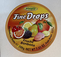 Леденцы Woogie Fine Drops ( фруктові)