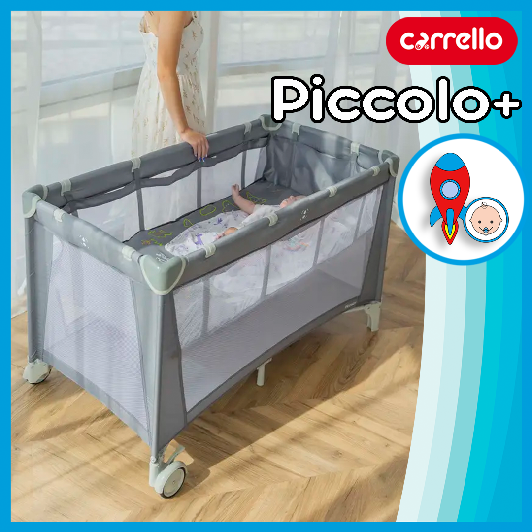 Дитячий ігровий манеж Carrello Piccolo+ CRL-18102 з другим дном
