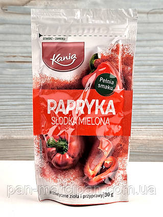 Паприка мелена солодка Kania 30г Німеччина