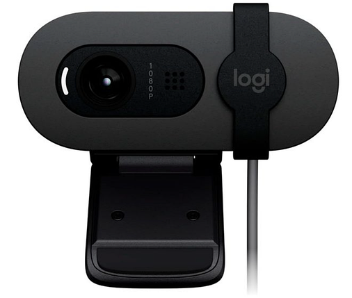 Веб-камера Logitech Brio 90 HD Black (960-001581), фото 1