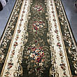 Килим 2,50*3,50 зелений з квітами Lotos 535/310, фото 7