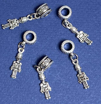 Знижка! Фурнітура Бейл з підвіскою Солдатик Пандора L-3см фас.5шт