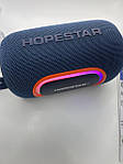 Портативна блютуз колонка Hopestar бездротова портативна колонка. Чорна, фото 7