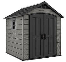 Навіс для інструментів KETER Premier 757 сіро-антрацитовий 228 x 223,5 x 252 см