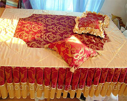 Дизайнерське покривало на ліжко "Рзинка"