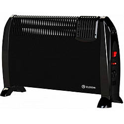 ELDOM Конвектор електричний з вентилятором чорний 2000 w CFV 2000 - BL