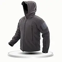 Куртка Dewspo без утеплення TACTICAL VANGUARD Сірий Дюспо Розмір L