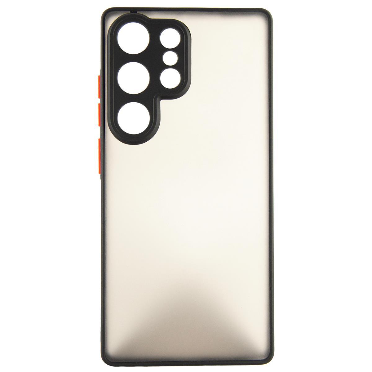 Чохол-накладка Dengos Matt для Samsung Galaxy S25 Ultra SM-S938 Black (DG-TPU-MATT-164), фото 1