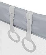 Дитячий манеж Carrello Grande CRL-18104 з входом на блискавці, 2 колеса, жорстке дно, сумка-чохол, фото 2