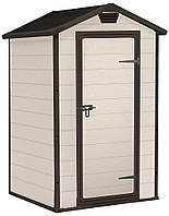 Навіс для інструментів KETER Manor 4x3, бежевий 128 x 94 x 196 см