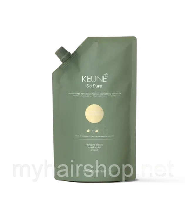 Кондиціонер, що розгладжує, для волосся Keune So Pure Polish Conditioner 1000 мл