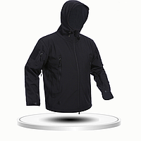 Куртка Dewspo без утеплення TACTICAL VANGUARD Чорний Дюспо Розмір L