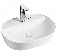 MIXXUS PREMIUM ELLIPSE-0201 Умивальник накладний керамічний 505x385x120mm