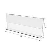 Цінникотримач EKOSTAR 200х40 мм, фото 3