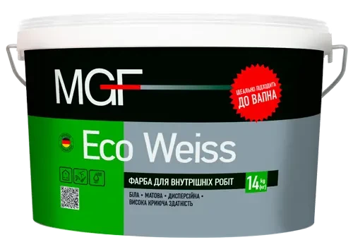 Фарба MGF M1 Eco Weiss 14 кг, фото 1