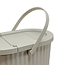 Відро з кришкою IKEA DAMMÄNG 605.599.76 Сіро-бежеве, фото 4