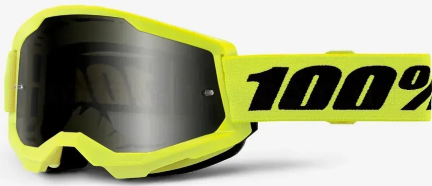 Маска кросова 100% STRATA Goggle II SAND Neon Yellow