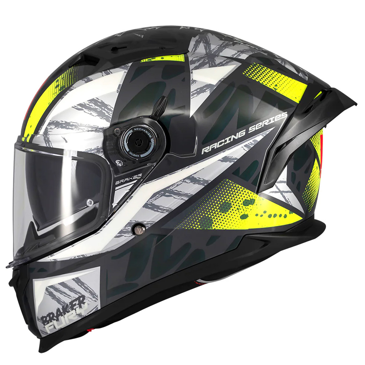 Мотошолом MT BRAKER SV FURY C6 Gloss L