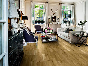 Паркетна дошка Focus Floor Дуб Khamsin 3-смуговий, лак