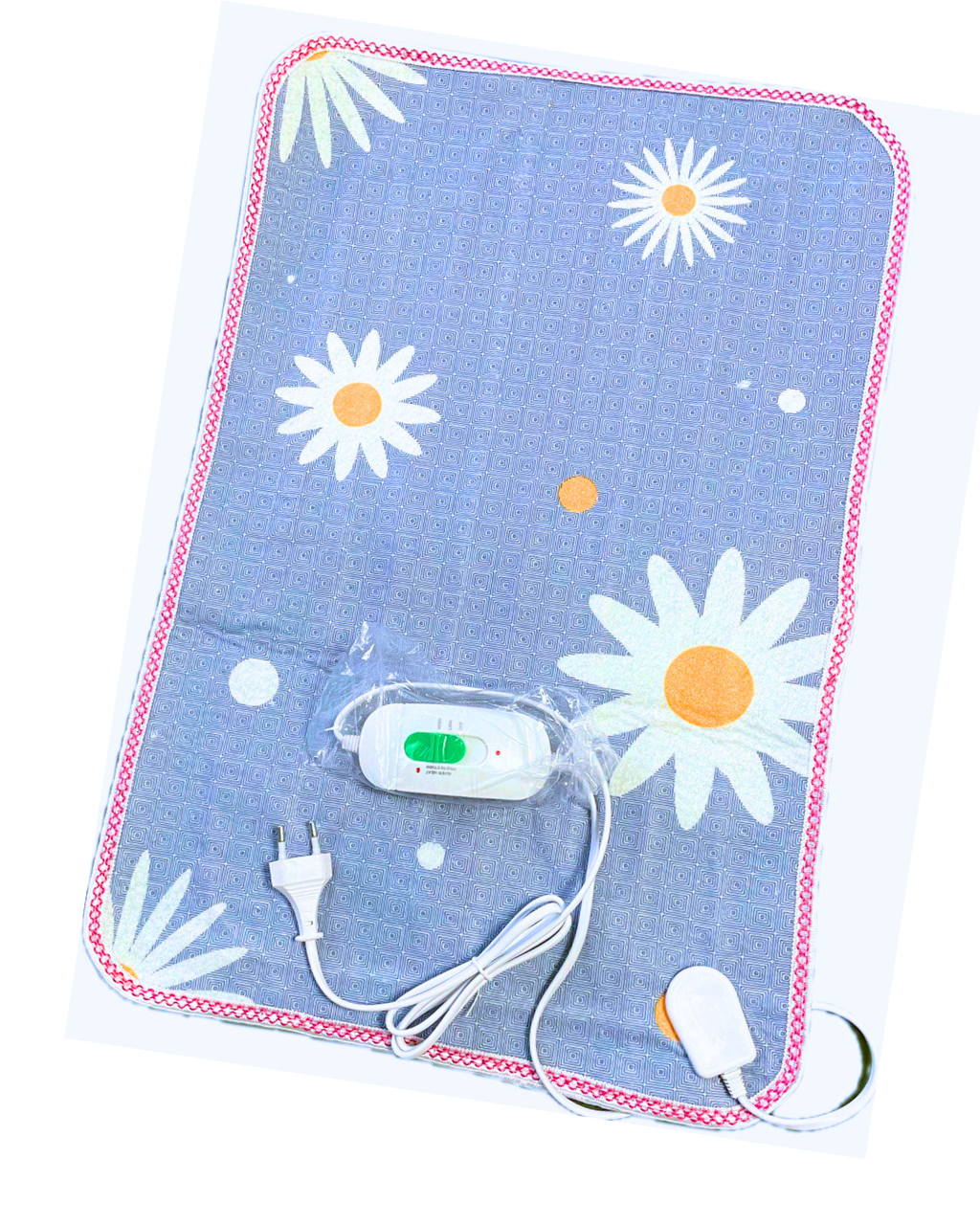 Електрична грілка з підігрівом 50х30 см, 2 Режими + Захист від перенапруги