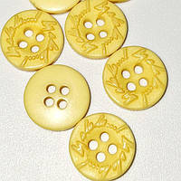 блузочні, сорочкові гудзики з отворами