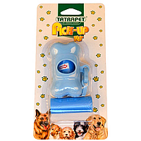 Діспенсер у вигляді кісточки TatraPet з пакетами для фекалій 2 рул.*15 пак