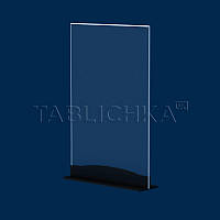 Тейблтент з фігурною ніжкою з кольорового акрилу