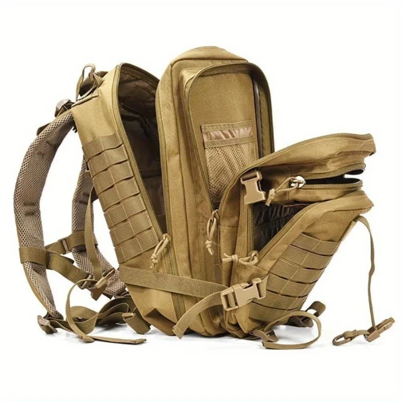 Тактичний армійський рюкзак 1000D об'єм 50.01 л, MOLLE-сітка, амортизаційні плечові ремені