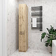 Комплект у ванну кімнату з 3-х позицій \ тумба з умивальником \ шафа у ванну кімнату \ стелаж у ванну кімнату Дуб Тахо, фото 8
