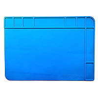 Термостійкий килимок для розбирання і паяння TE-508 силіконовий 480*360 мм з комірками