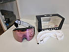 Гірськолижна маска Oakley Fall Line L (XL) Matte Black лінза Prizm HiPink Iridium + кейс, фото 2