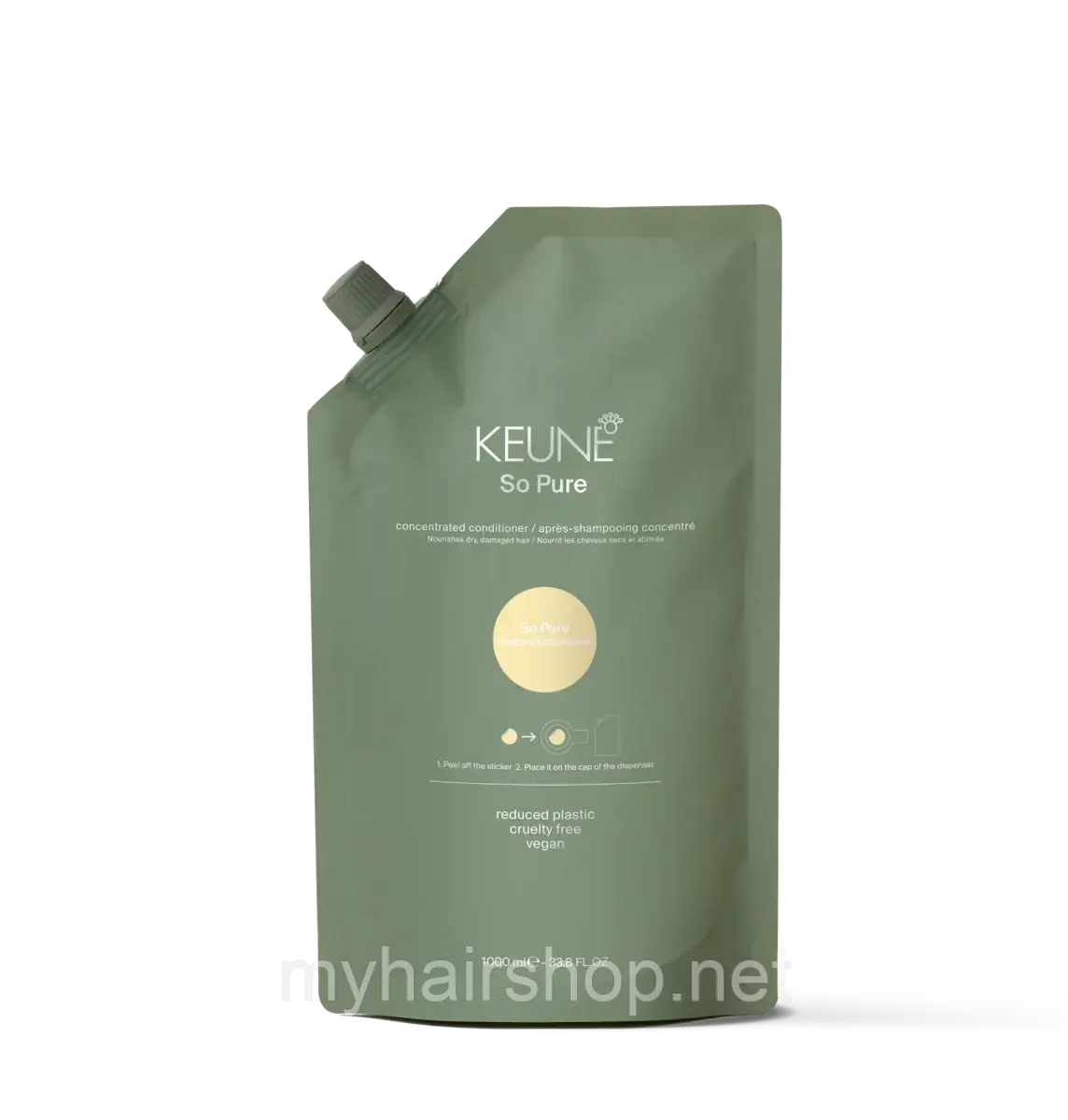 Кондиціонер, що відновлює, для волосся Keune So Pure Restore Conditioner 1000 мл