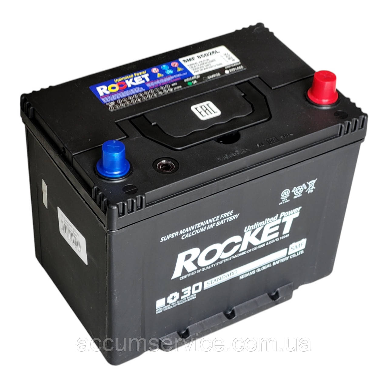 Акумулятор Rocket SMF 85D26L 6ст-80 Азія Евро