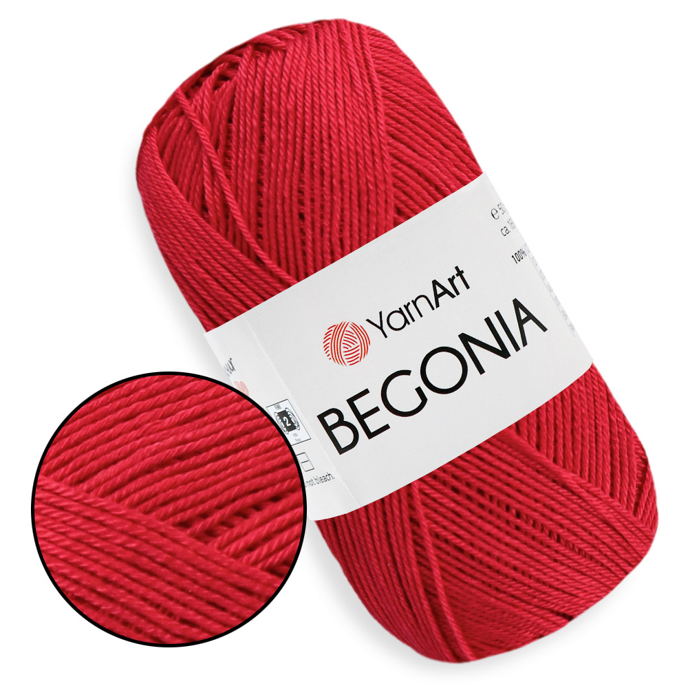 YarnArt Червоний Begonia №6328