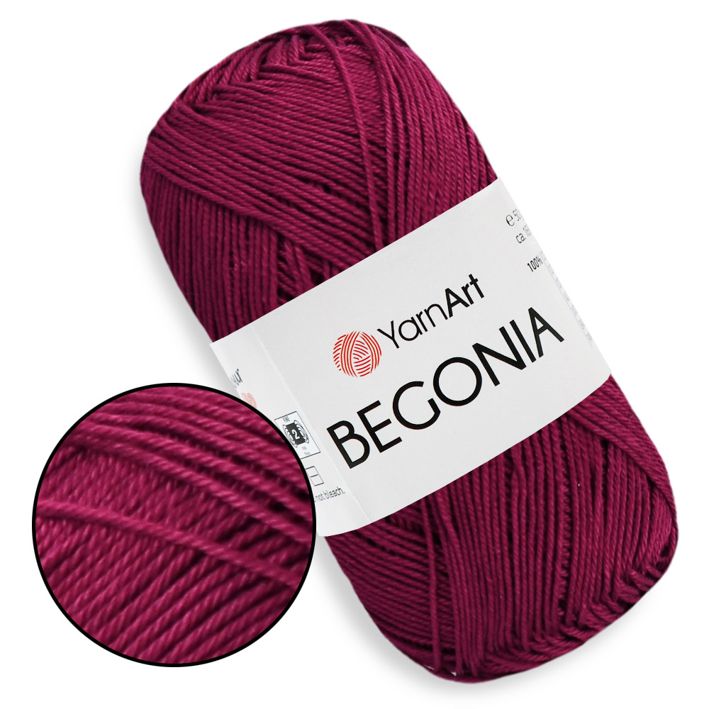 YarnArt Begonia, Бордо №112