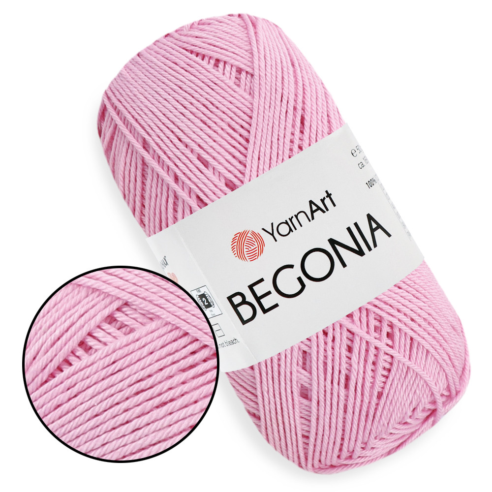 YarnArt Begonia, Рожевий №319