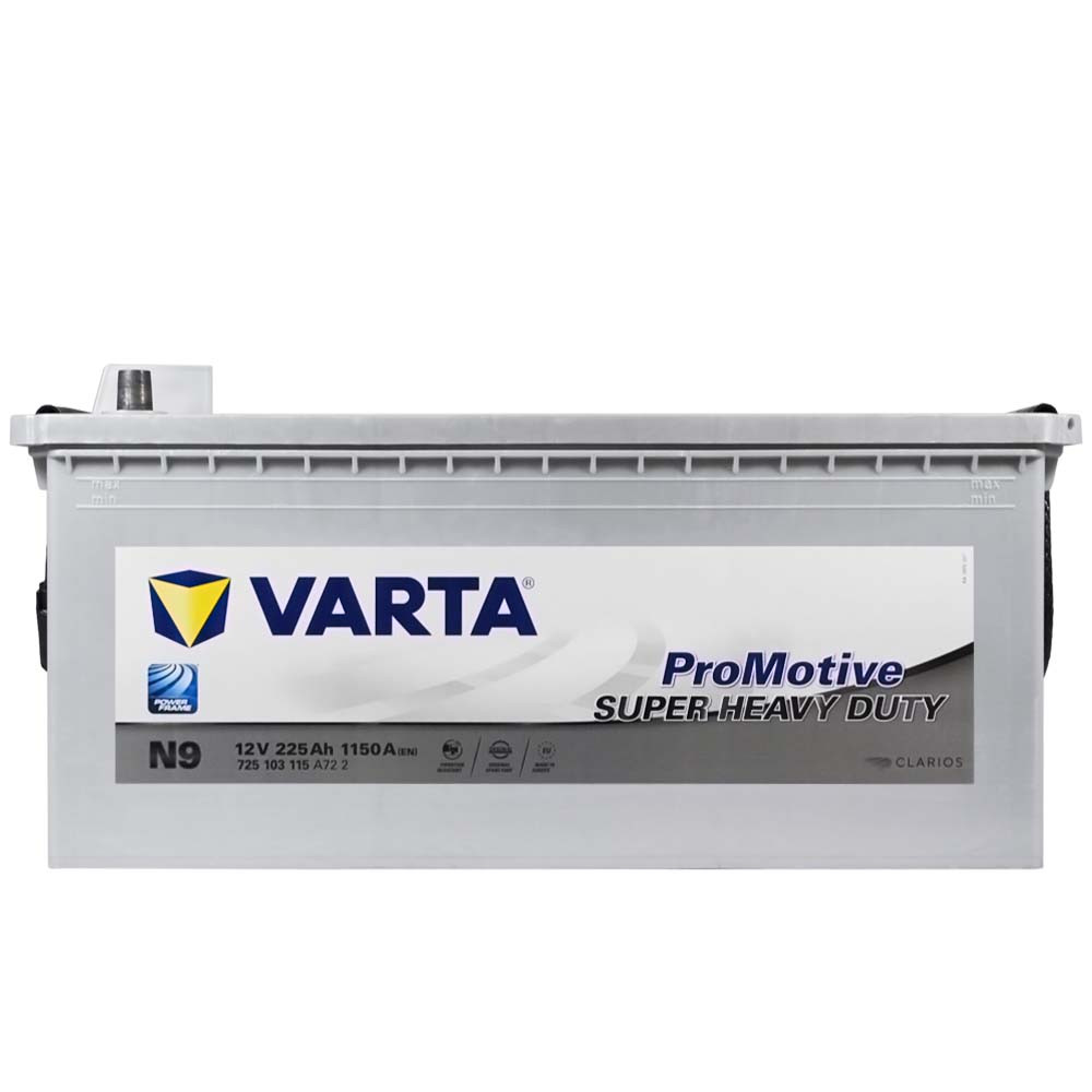 Автомобільний акумулятор VARTA Promotive Super Heavy Duty (N9) 225Аh 1150А (D6C)