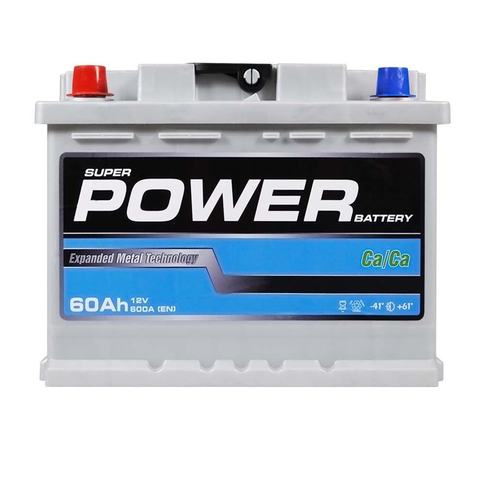 Автомобільний акумулятор POWER MF Silver 60Ah 600 L+ (L2)