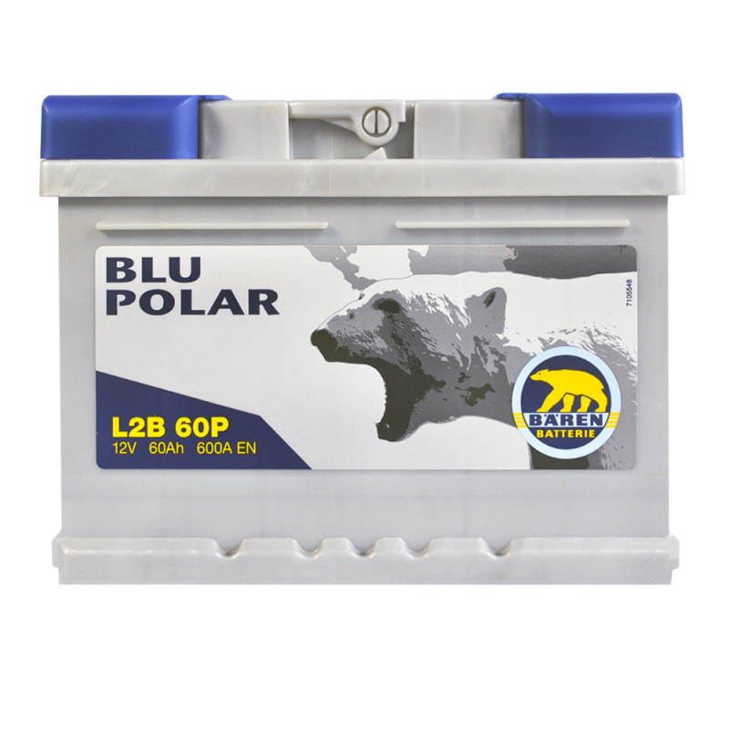 Автомобільний акумулятор BAREN Blu polar 60Аh 600А R+ (h=175) (L2B)