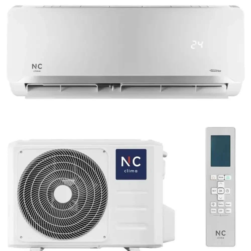 Кондиціонер настінний NC clima NCI24EHBI01eu/NCO24EHBIweu Birmingham (-20С), фото 1