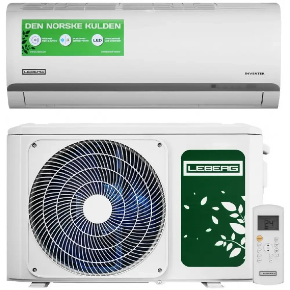 Кондиціонер Leberg LBS-VKG24UA2/LBU-VKG24UA2 Viking, фото 1